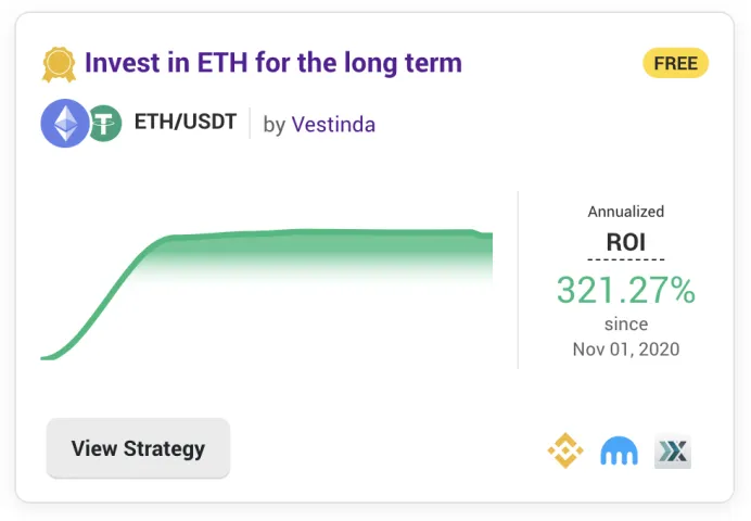 Invest in ETH for the long term