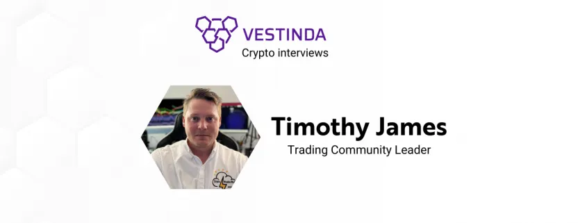 Vestinda Timothy James Crypto interview featured image