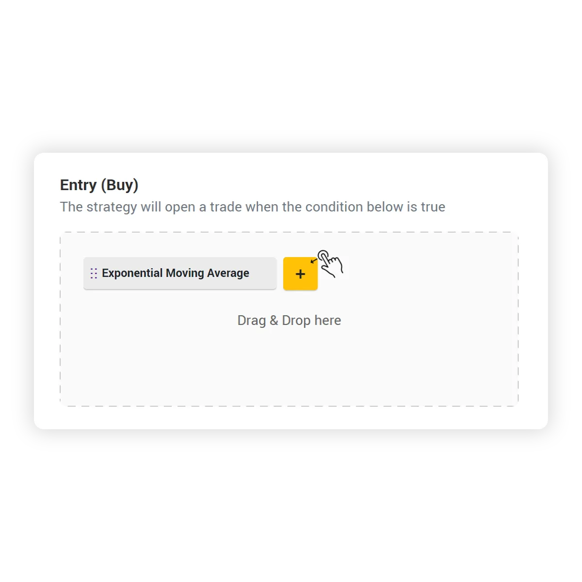 No coding, drag & drop crypto strategy builder - Vestinda